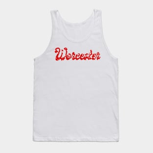 Worcester, MA Stars Tank Top